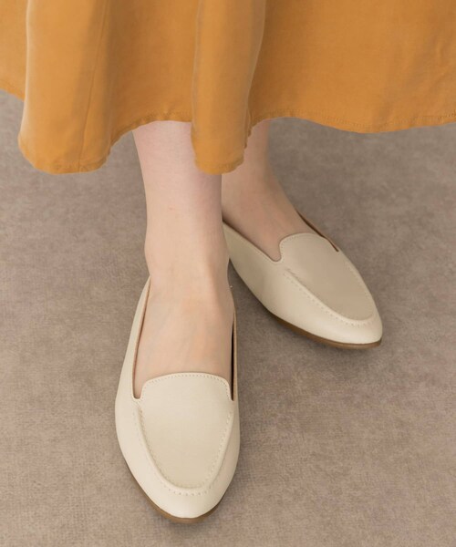 RODE SKO（ロデスコ）の「『MADE IN JAPAN』ELKE やわらかスリッポン（スリッポン・レディース・MILK TEA/PISTACHIO/IVORY/BLACK/LIGHT GRAY/OFF WHITE/BROWN・36/37/38）」の19枚目の写真