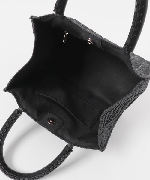 URBAN RESEARCH DOORS（アーバンリサーチドアーズ）の「ソフトハンドルカゴバッグ（ハンドバッグ・レディース・GREIGE/BLACK・One）」の15枚目の写真