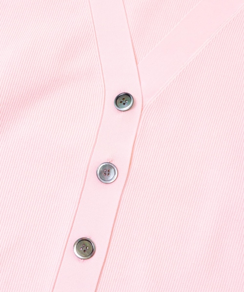 URBAN RESEARCH（アーバンリサーチ）の「片畦ニットベスト（ベスト・レディース・BLACK/BEIGE/PINK・Free）」の13枚目の写真