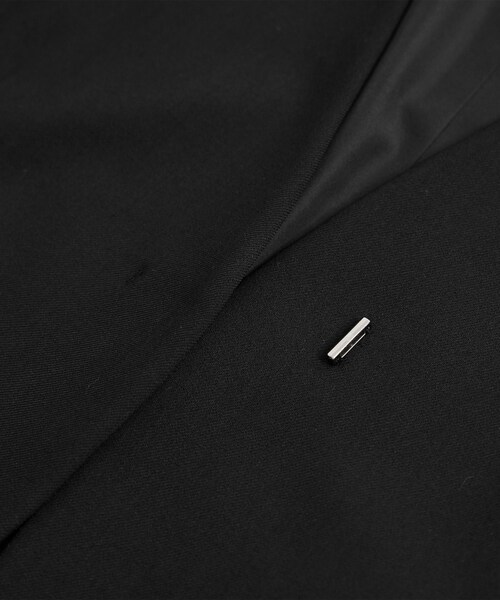 ROPE'（ロペ）の「【洗える】ウール混ツイル ジレベスト/セットアップ対応【WEB・一部店舗限定】（ベスト・レディース・ブラック/ベージュ・F）」の21枚目の写真