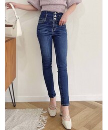 dazzlin | デニムハイウエストスキニーパンツ(デニムパンツ)