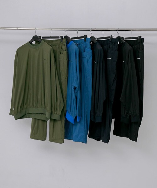 URBAN RESEARCH（アーバンリサーチ）の「SFC　WIDE TAPERED EASY PANTS（その他パンツ・メンズ・Blue/Olive/Navy/Black・M/L）」の12枚目の写真