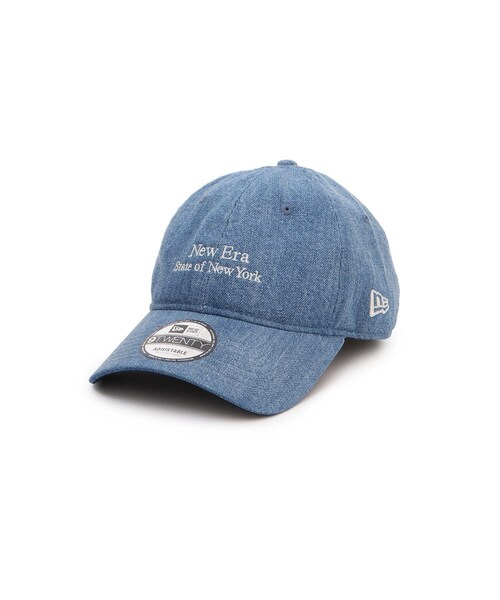 ROPE' PICNIC（ロペピクニック）の「【NEW ERA(R)/ニューエラ別注】STATE OF NY CAP/リンクコーデ（キャップ・レディース・ブラック/ベージュ系/ブルー系・F）」の5枚目の写真