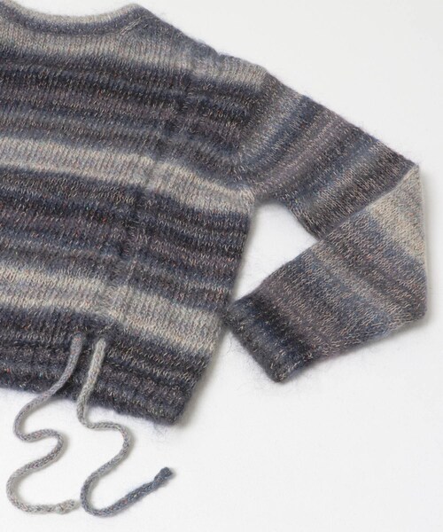 THE GOODLAND MARKET（ザグッドランドマーケット）の「cwtch　PSYCHEDELIC KNIT TOPS（ニット/セーター・レディース・NAVY/YELLOW・Free）」の12枚目の写真