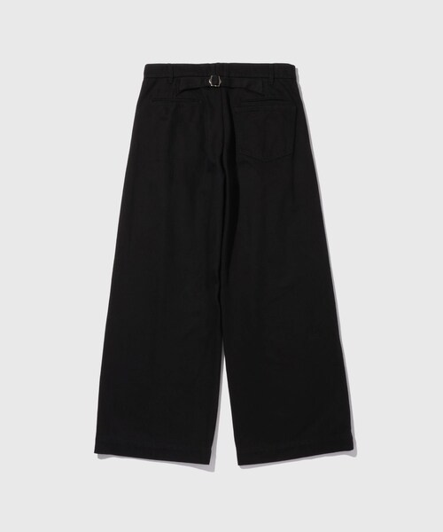 ADAM ET ROPE'（アダムエロペ）の「【DAIRIKU/ダイリク】Wide Two Tuck Chino Pants（チノパンツ・メンズ・ブラック・M/S）」の14枚目の写真