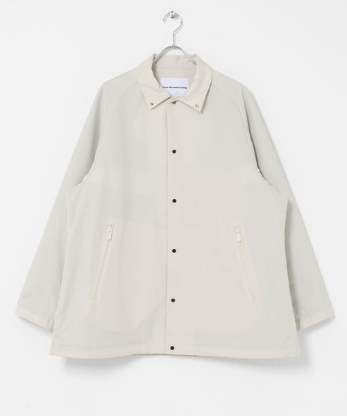 EKAL(エカル)の「White Mountaineering WINDSTOPPER COACH JACKET(テーラードジャケット・メンズ・OFF WHITE/BLACK/KHAKI/BURGUNDY・1/2)」の8枚目の写真