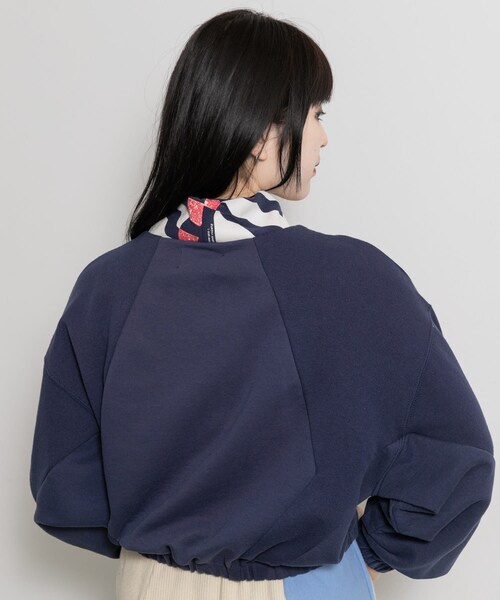 THE GOODLAND MARKET（ザグッドランドマーケット）の「77circa　track jacket cutback JK（テーラードジャケット・レディース・gray1/gray2/gray3/gray4/navy1/navy2/navy3/navy4・one）」の15枚目の写真