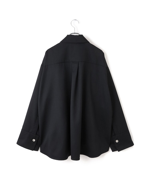 ADAM ET ROPE'（アダムエロペ）の「NIKKE TW DENIM SHIRT JACKET（ブルゾン・レディース・ブラック/ネイビー・F）」の17枚目の写真