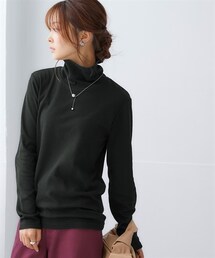 nissen | 吸湿発熱タートルネックフライスＴシャツ(Tシャツ/カットソー)