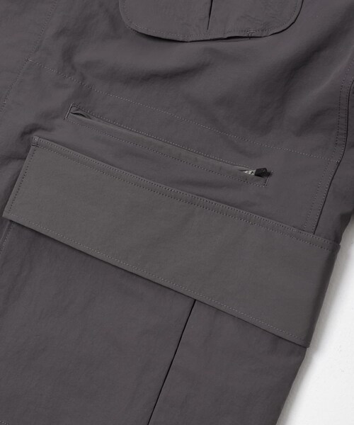 URBAN RESEARCH DOORS(アーバンリサーチドアーズ)の「Snow Peak Apparel NYLON WASHER JACKET(テーラードジャケット・メンズ・GREIGE/CHARCOAL/BLACK・M/L/XL)」の18枚目の写真