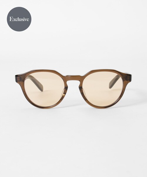 URBAN RESEARCH（アーバンリサーチ）の「『別注』KANEKO OPTICAL×URBAN RESEARCH　URA-07（メガネ・メンズ・BK×GRY/BR×BR・-）」の3枚目の写真