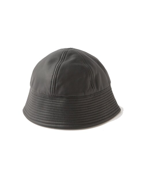 ADAM ET ROPE'（アダムエロペ）の「【CCU/シーシーユー】SAILOR HAT（ハット・メンズ・ブラック・F）」の2枚目の写真