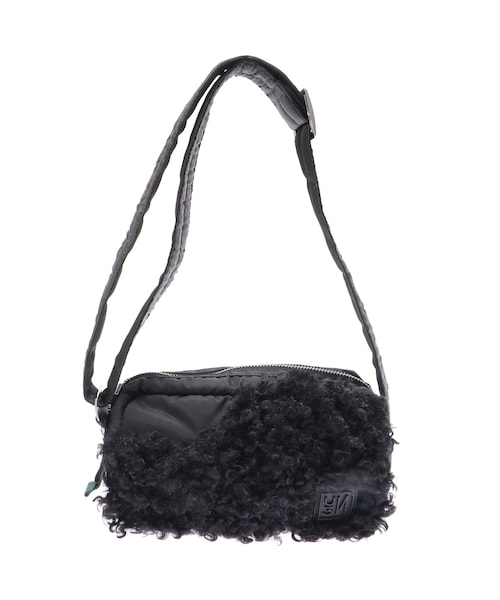 UN3D.（アンスリード）の「BIG BOA BODY BAG（ボディバッグ/ウエストポーチ・レディース・ホワイト/グレー/ブラック・F）」の2枚目の写真