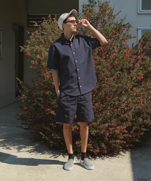 URBAN RESEARCH Sonny Label（アーバンリサーチサニーレーベル）の「ナイロンイージーバギーショートパンツ（その他パンツ・メンズ・ブラック/グレー/ネイビー・M/L）」の4枚目の写真