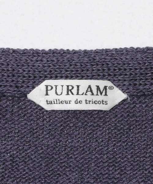 URBAN RESEARCH（アーバンリサーチ）の「PURLAM　WASHI M-G TENJIKU V PULLOVER（ニット/セーター・メンズ・WHITE/BLACK/GREEN/B.PURPLE・2/3）」の22枚目の写真