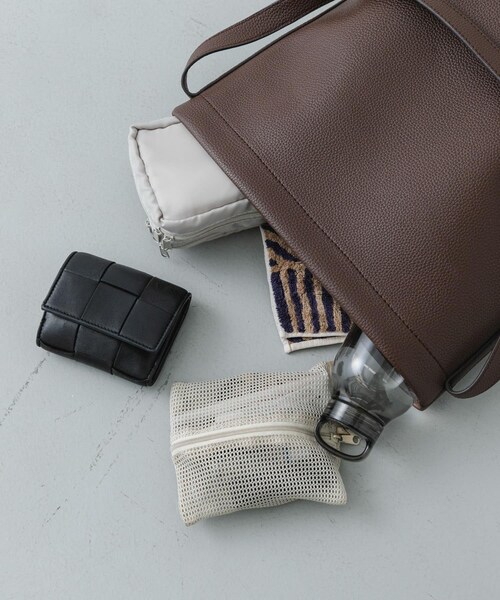 SENSE OF PLACE by URBAN RESEARCH(センスオブプレイスバイアーバンリサーチ)の「バケツバッグ(ショルダーバッグ・レディース・BLACK/IVORY/BROWN・One)」の22枚目の写真