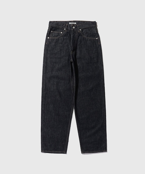 ADAM ET ROPE'(アダムエロペ)の「【AURALEE/オーラリー】HARD TWIST DENIM WIDE PANTS(デニムパンツ・メンズ・ネイビー・28/30/32/34)」の5枚目の写真