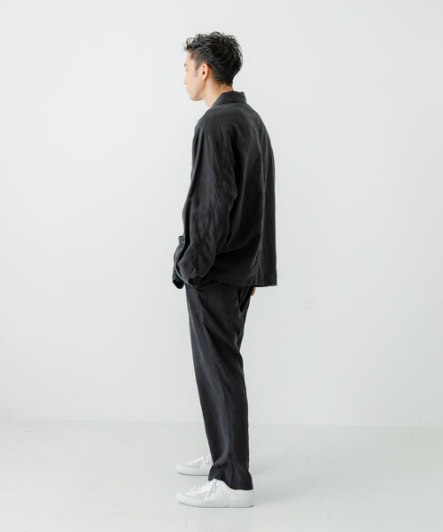 URBAN RESEARCH（アーバンリサーチ）の「『別注』LE VETEMENT ATLANTIQUE×UR　ワークパンツ（その他パンツ・メンズ・BLACK/CHARCOAL・M/L）」の15枚目の写真
