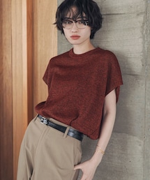 URBAN RESEARCH DOORS | 『洗濯可/UVカット』『UR TECH』Aircareフレンチニットプルオーバー(その他トップス)