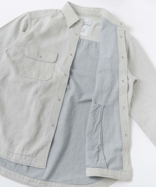 THE GOODLAND MARKET（ザグッドランドマーケット）の「Annaut　DAILY UTILITY SH JACKET（デニムジャケット・メンズ・PASTEL IDG・S/M/L）」の13枚目の写真