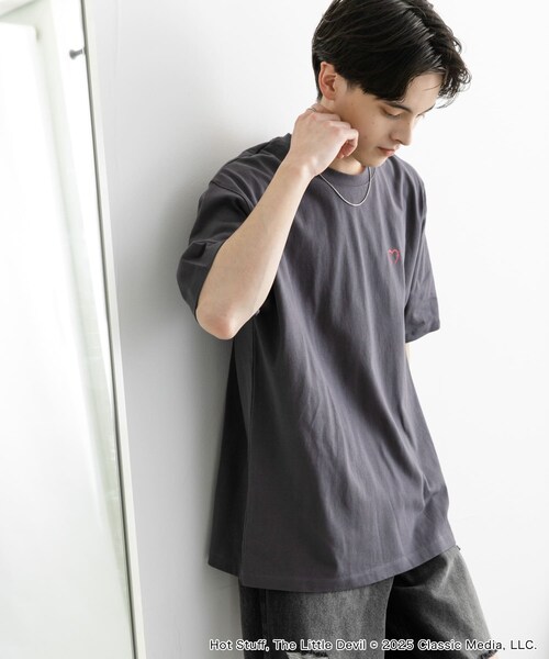 SENSE OF PLACE by URBAN RESEARCH(センスオブプレイスバイアーバンリサーチ)の「『別注』HOT STUFF×SENSE OF PLACE プリントTシャツ A(Tシャツ/カットソー・メンズ・WHITE/CHARCOAL/YELLOW・M/L)」の21枚目の写真