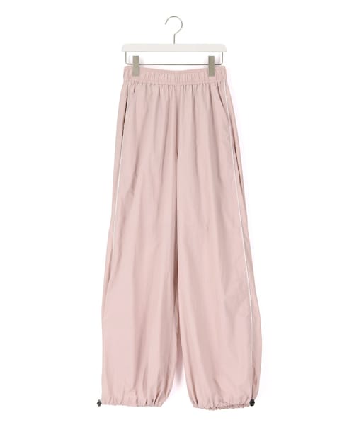 ADAM ET ROPE'（アダムエロペ）の「【DISCUS for ADAM ET ROPE'】別注 NYLON PANTS（カーゴパンツ・レディース・ブラック/ホワイト/ラベンダー・F）」の7枚目の写真