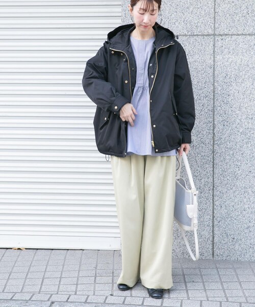 ITEMS URBANRESEARCH（アイテムズ アーバンリサーチ）の「キルトライナー付きマウンテンパーカー（その他アウター・レディース・KHK/BLK/BEG・FREE）」の9枚目の写真