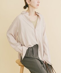 ITEMS URBANRESEARCH | リネンブレンドレギュラーカラーシャツ(シャツ/ブラウス)