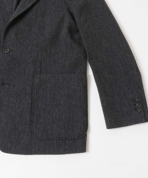 URBAN RESEARCH（アーバンリサーチ）の「new basic　VINTAGE WOOL TWEED JACKET（テーラードジャケット・メンズ・BROWN/CHARCOAL・M/L/XL）」の8枚目の写真