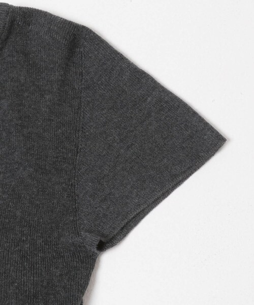 URBAN RESEARCH（アーバンリサーチ）の「NICENICE MOMENT　CAP SLEEVE BRALETTE（ニット/セーター・レディース・C GREY/PISTACHIO・M）」の5枚目の写真