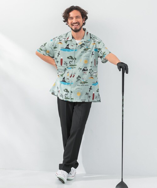 URBAN RESEARCH Sonny Label（アーバンリサーチサニーレーベル）の「『接触冷感/防シワ』OOPS　ファンマーツイルパンツ（その他パンツ・メンズ・ネイビー/ブラック/ベージュ・M/L）」の9枚目の写真