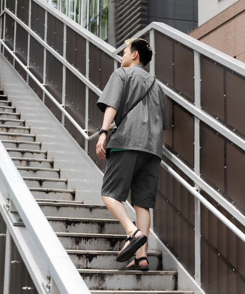 EKAL（エカル）の「『撥水/接触冷感/UR TECH』ナイロンタッサーショーツ（その他パンツ・メンズ・グラファイト/レイクブルー/ネイビー・M/L）」の7枚目の写真