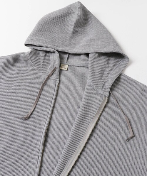 URBAN RESEARCH(アーバンリサーチ)の「RELAX FIT ワッフルパーカー(パーカー・メンズ・GREY/BLACK・FREE)」の15枚目の写真