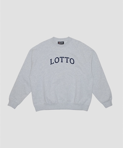 URBAN RESEARCH（アーバンリサーチ）の「LOTTO　ARCH LOGO SWEAT PULLOVER（スウェット・メンズ・GRAY/BEIGE/BLACK・M/L/XL/XXL）」の2枚目の写真