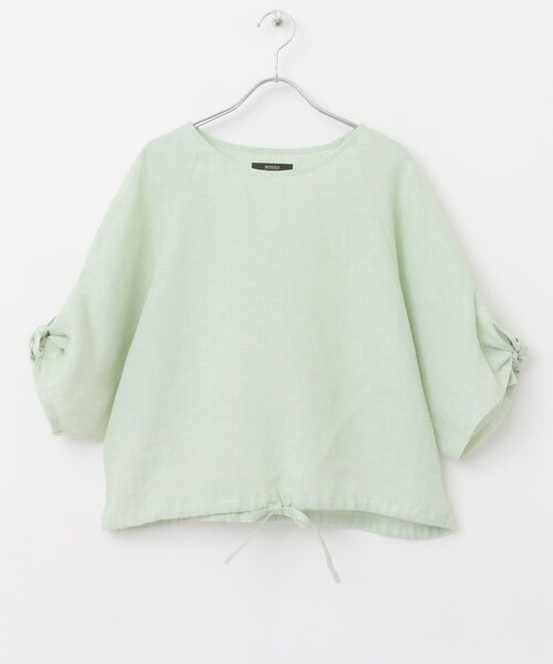 URBAN RESEARCH ROSSO（アーバンリサーチロッソ）の「リボンスリーブプルオーバー（シャツ/ブラウス・レディース・L/MINT/SHELL WT/PINK/D/NAVY・FREE）」の21枚目の写真