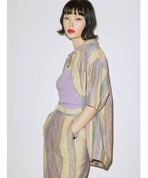 jouetie | マルチストライプパターンシャツ(シャツ/ブラウス)