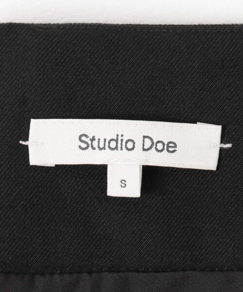 URBAN RESEARCH（アーバンリサーチ）の「Studio Doe　Wool Wide Pleated Midi Skirt（スカート・レディース・IVORY/BLACK・M/S）」の12枚目の写真
