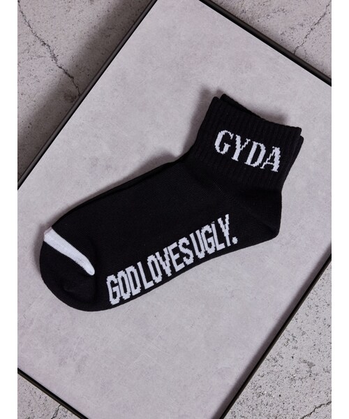 GYDA（ジェイダ）の「GYDA SOX（ソックス/靴下・レディース・オフホワイト/グレー/ブラック/ピンク/ブルー/パープル/ブラウン/その他3・F）」の5枚目の写真
