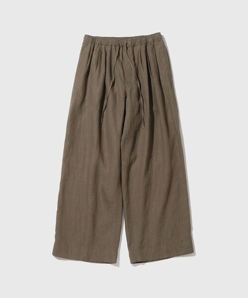 ADAM ET ROPE'（アダムエロペ）の「リネンイージーパンツ（その他パンツ・メンズ・ブラック/チャコール/ネイビー・L/M）」の3枚目の写真