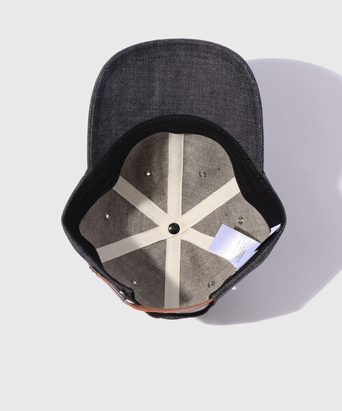 ADAM ET ROPE'（アダムエロペ）の「【SUGARHILL/シュガーヒル】BASEBALL CAP（キャップ・メンズ・ホワイト/ネイビー・F）」の13枚目の写真