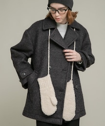 URBAN RESEARCH Sonny Label | ラメブークレーニットミトン(ベルト)