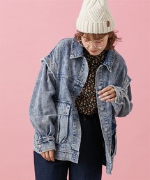 Le temps riche | ２ＷＡＹケミカルデニムジャケット＜Letempsriche＞(デニムジャケット)