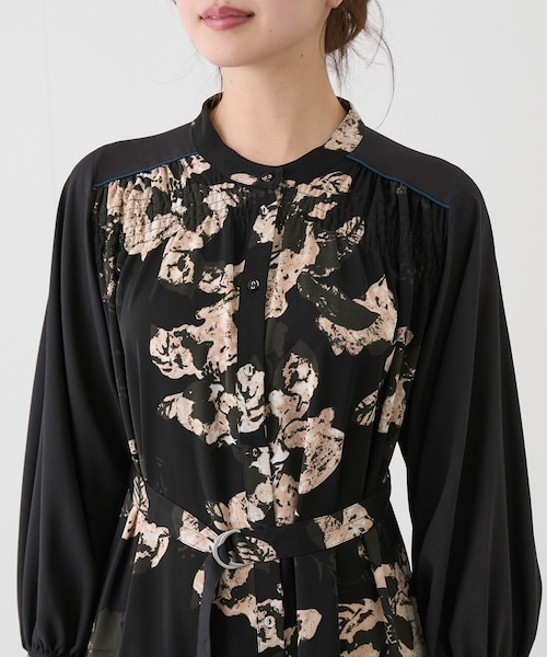 Jayro（ジャイロ）の「プリーツアソートワンピース（ワンピース・レディース・ブラック/キナリ・M）」の21枚目の写真