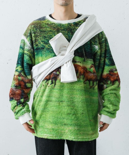 URBAN RESEARCH（アーバンリサーチ）の「RANDY　SWEATING（その他トップス・メンズ・WHT&HORSE・FREE）」の6枚目の写真