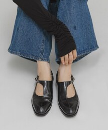 KBF | アシンメトリーメリージェーンローファー(その他シューズ)