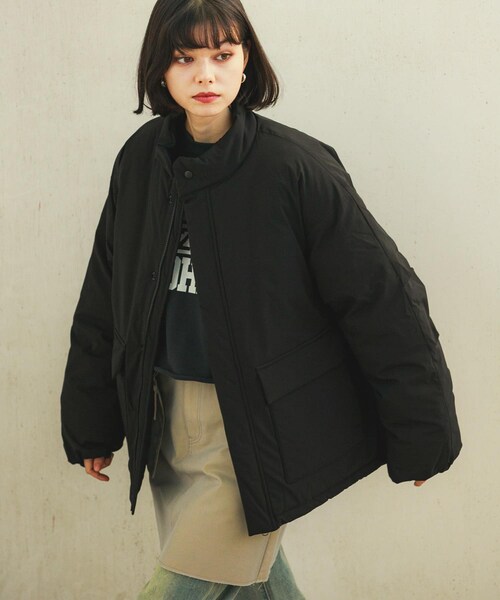 SENSE OF PLACE by URBAN RESEARCH(センスオブプレイスバイアーバンリサーチ)の「バルーンパデッドブルゾン(テーラードジャケット・メンズ・BLACK/NAVY/YELLOW・M/L)」の22枚目の写真