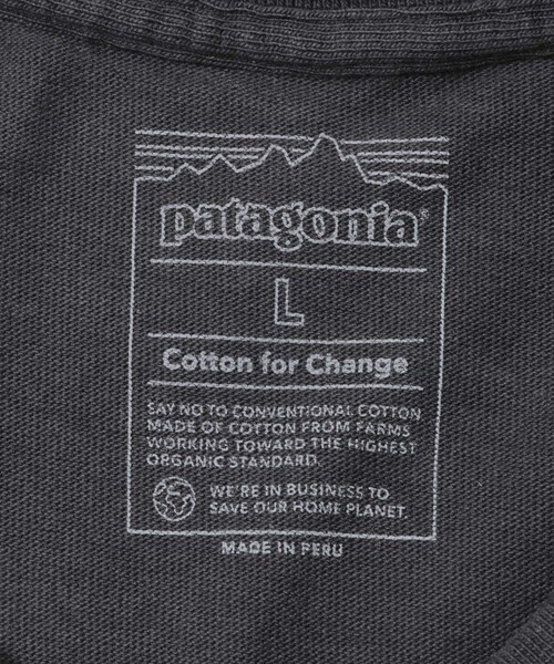 URBAN RESEARCH DOORS（アーバンリサーチドアーズ）の「patagonia　OVAL LOGO POCKET LONG-SLEEVE T-SHIRTS（Tシャツ/カットソー・メンズ・UDNL/INBK/CVGR・M/L/XL）」の15枚目の写真