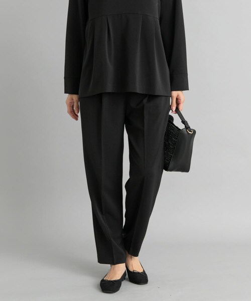 URBAN RESEARCH DOORS（アーバンリサーチドアーズ）の「ペプラムトップスセットアップ（セットアップ・レディース・NAVY/GREGE/BLACK・S/M）」の18枚目の写真