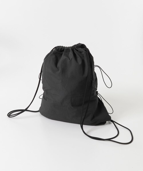 SMELLY（スメリー）の「ドロストギャザーナップサック（バックパック/リュック・レディース・L.BLU/BLK・-）」の10枚目の写真