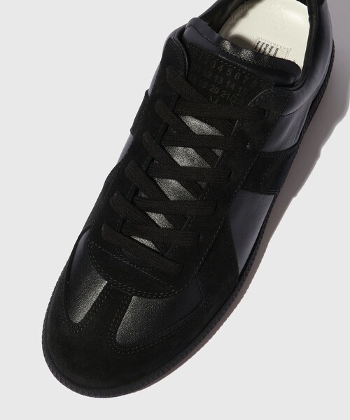 ADAM ET ROPE'（アダムエロペ）の「【Maison Margiela/メゾン マルジェラ】REPLICA GERMAN TRAINER（スニーカー・メンズ・ブラック・41.0/42.0/43.0）」の8枚目の写真